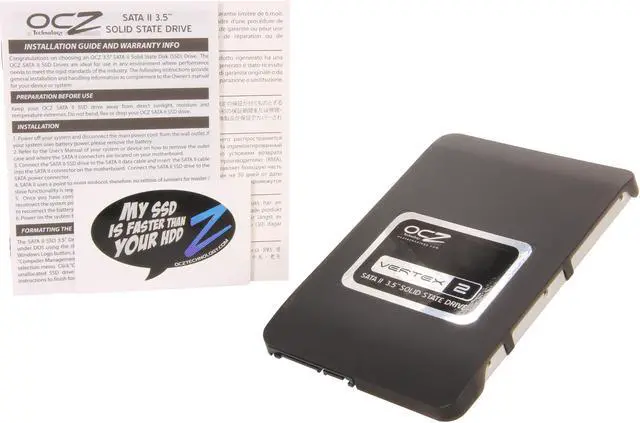 Alt view image 6 of 6 - Manufacturer Recertified OCZ Vertex 2 3.5" 120GB SATA II MLC Internal Solid State Drive (SSD) OCZSSD3-2VTX120G