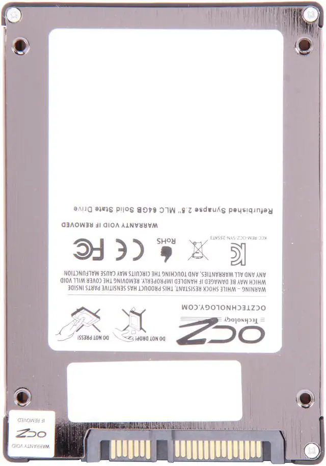 Alt view image 4 of 7 - Manufacturer Recertified OCZ Synapse Cache 2.5" 64GB (32GB cache capacity) SATA III MLC Internal Solid State Drive (SSD) SYN-25SAT3-64G
