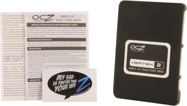 Alt view image 6 of 6 - Manufacturer Recertified OCZ Vertex 2 3.5" 240GB SATA II MLC Internal Solid State Drive (SSD) OCZSSD3-2VTX240G