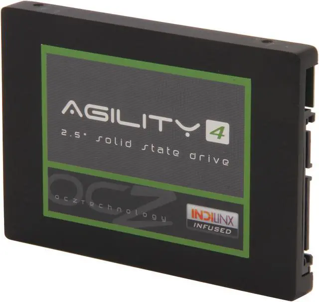 Alt view image 2 of 6 - Manufacturer Recertified OCZ Agility 4 2.5" 128GB SATA III MLC Internal Solid State Drive (SSD) AGT4-25SAT3-128G