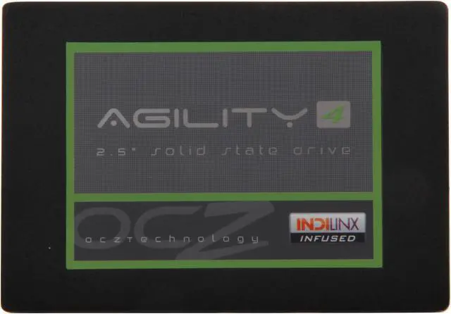 Alt view image 3 of 6 - Manufacturer Recertified OCZ Agility 4 2.5" 128GB SATA III MLC Internal Solid State Drive (SSD) AGT4-25SAT3-128G