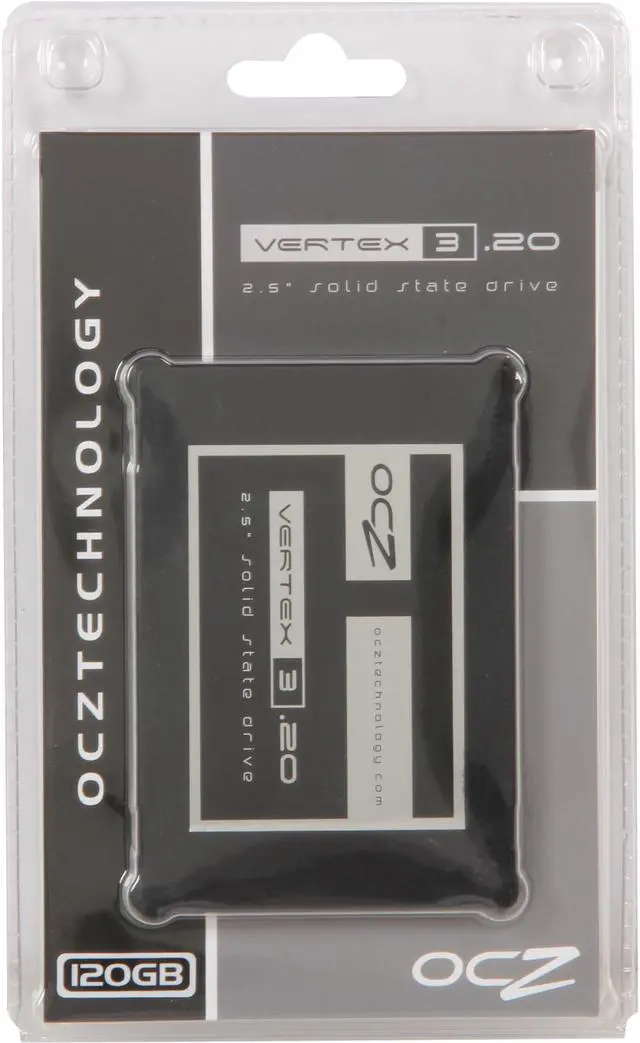 Alt view image 5 of 5 - OCZ Vertex 3.20 2.5" 120GB SATA III MLC Internal Solid State Drive (SSD) VTX3-25SAT3-120G.20