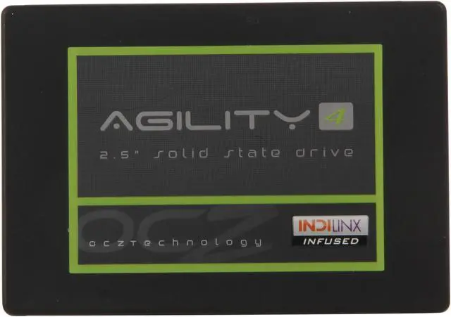 Alt view image 3 of 5 - Manufacturer Recertified OCZ Agility 4 2.5" 256GB SATA III MLC Internal Solid State Drive (SSD) AGT4-25SAT3-256G.RF