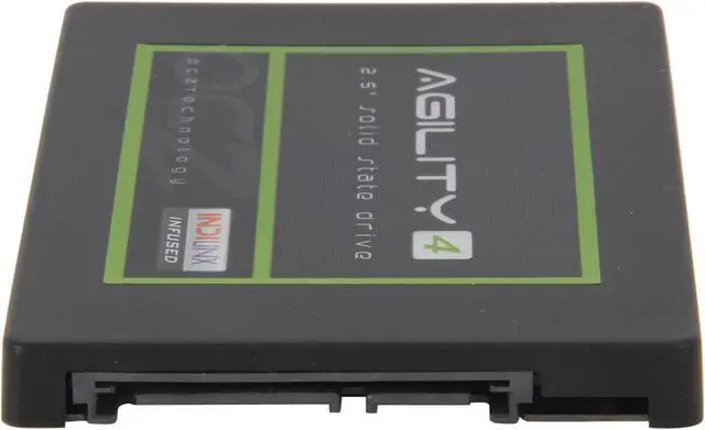 Alt view image 5 of 5 - Manufacturer Recertified OCZ Agility 4 2.5" 256GB SATA III MLC Internal Solid State Drive (SSD) AGT4-25SAT3-256G.RF