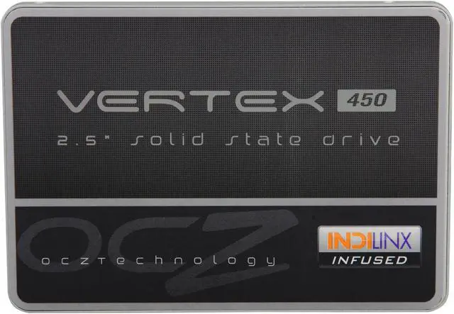 Alt view image 2 of 5 - OCZ Vertex 450 Series 2.5" 256GB SATA III MLC Internal Solid State Drive (SSD) VTX450-25SAT3-256G