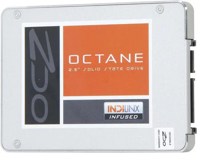 Alt view image 2 of 5 - Manufacturer Recertified OCZ Octane OCT1-25SAT3-1T 2.5" 1TB SATA III 2Xnm Synchronous Mode Multi-Level Cell (MLC) Internal Solid State Drive (SSD) Manufactured Recertified