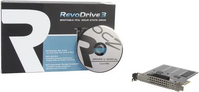 Alt view image 5 of 5 - Manufacturer Recertified OCZ RevoDrive 3 series 120GB PCI-Express 2.0 x4 MLC Internal Solid State Drive (SSD) RVD3-FHPX4-120G