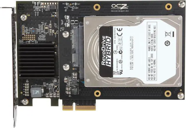 Alt view image 3 of 6 - OCZ RevoDrive 1TB Hybrid Solid State Drive PCI-Express 2.0 x4 MLC Internal Solid State Drive (SSD) RVDHY-FH-1T.RF