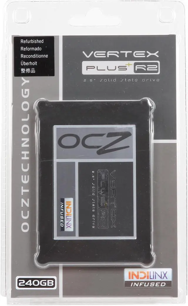Alt view image 5 of 5 - OCZ Vertex Plus R2 2.5" 240GB SATA II MLC Internal Solid State Drive (SSD) VTXPLR2-25SAT2-240G.RF