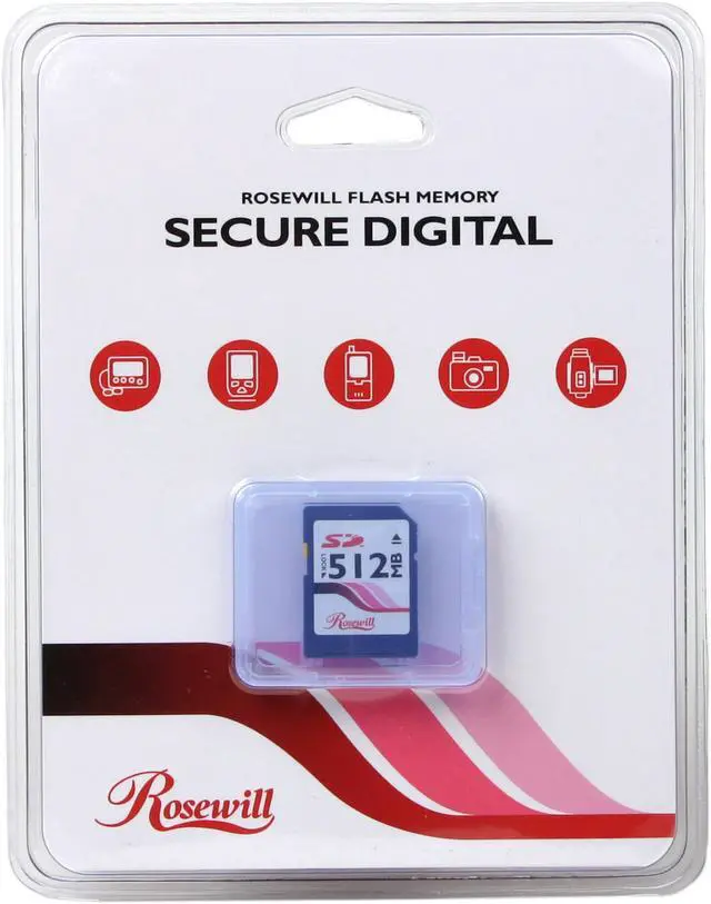 Main image of Rosewill 512MB Secure Digital (SD) Flash Media Model RSD512