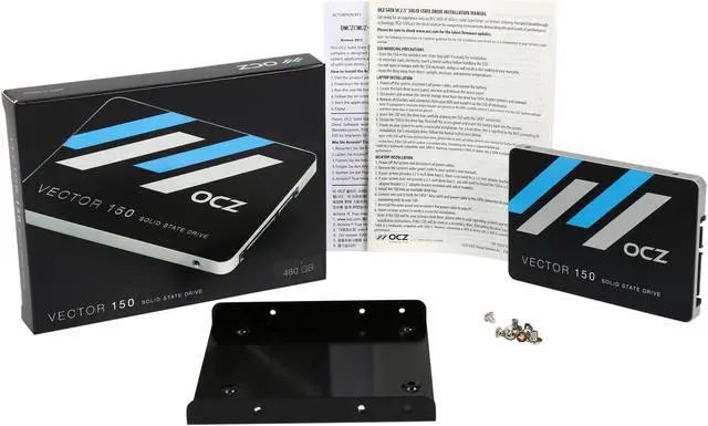Alt view image 6 of 5 - OCZ Vector 150 Series 2.5" 480GB SATA III MLC Internal Solid State Drive (SSD) VTR150-25SAT3-480G