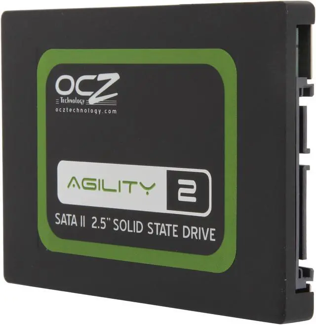 Alt view image 2 of 6 - OCZ Agility 2 2.5" 160GB SATA II MLC Internal Solid State Drive (SSD) OCZSSD2-2AGT160G.RF