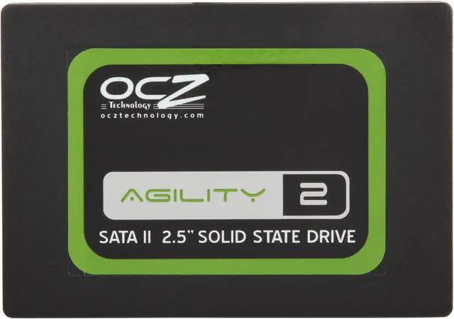 Alt view image 3 of 6 - OCZ Agility 2 2.5" 160GB SATA II MLC Internal Solid State Drive (SSD) OCZSSD2-2AGT160G.RF