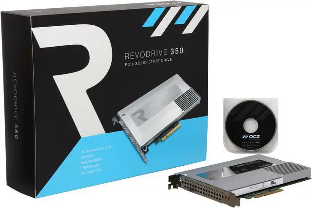 Alt view image 5 of 5 - OCZ RevoDrive 350 Series 960GB PCI-Express 2.0 x8 MLC Internal Solid State Drive (SSD) RVD350-FHPX28-960G
