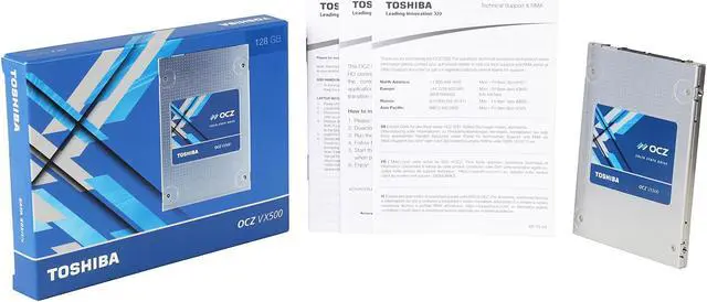 Alt view image 5 of 5 - Toshiba OCZ VX500 2.5" 128GB SATA III MLC Internal Solid State Drive (SSD) VX500-25SAT3-128G
