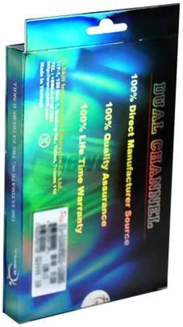 Alt view image 2 of 2 - G.SKILL 1GB (2 x 512MB) DDR2 533 (PC2 4200) Dual Channel Kit Desktop Memory Model F2-4200PHU2-1GBLA