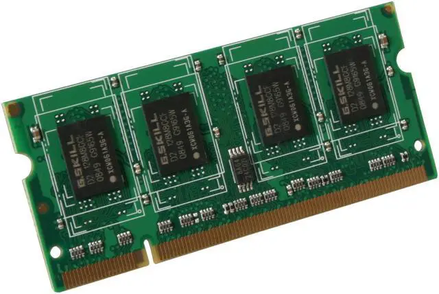 Main image of G.SKILL 1GB 200-Pin DDR2 SO-DIMM DDR2 533 (PC2 4200) Laptop Memory Model F2-4200PHU1-1GBSA