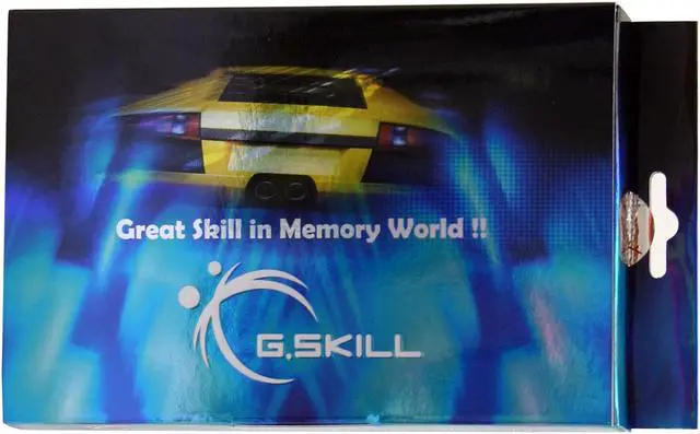 Alt view image 2 of 2 - G.SKILL 2GB (2 x 1GB) DDR2 800 (PC2 6400) Dual Channel Kit Desktop Memory Model F2-6400PHU2-2GBHZ