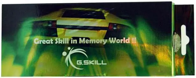 Alt view image 2 of 2 - G.SKILL 512MB DDR2 800 (PC2 6400) Desktop Memory Model F2-6400CL4S-512PK