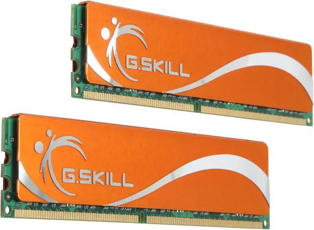 Main image of G.SKILL 4GB (2 x 2GB) DDR2 667 (PC2 5300) Dual Channel Kit Desktop Memory Model F2-5300CL5D-4GBMQ