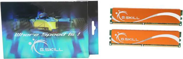 Alt view image 3 of 3 - G.SKILL 4GB (2 x 2GB) DDR2 667 (PC2 5300) Dual Channel Kit Desktop Memory Model F2-5300CL5D-4GBMQ