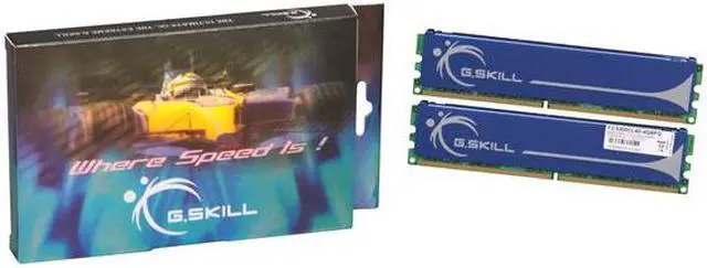 Alt view image 3 of 3 - G.SKILL 4GB (2 x 2GB) DDR2 667 (PC2 5300) Dual Channel Kit Desktop Memory Model F2-5300CL4D-4GBPQ