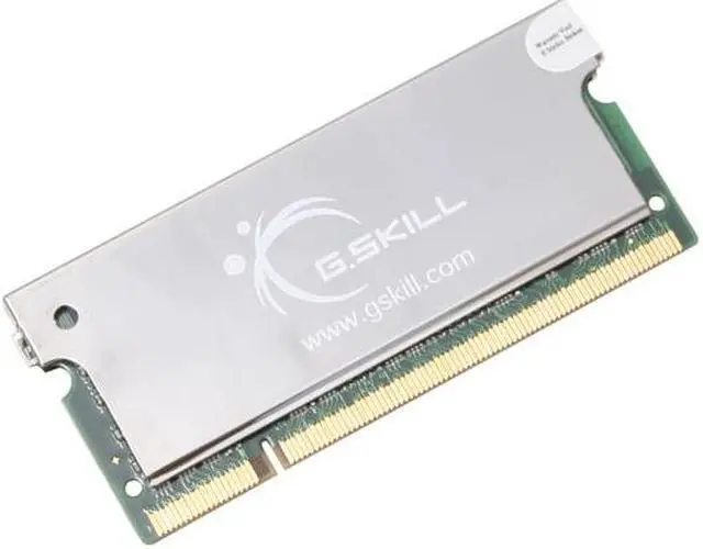Main image of G.SKILL 2GB 200-Pin DDR2 SO-DIMM DDR2 533 (PC2 4200) Laptop Memory Model F2-4200CL4S-2GBSA