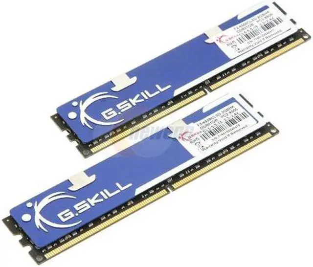 Main image of G.SKILL 2GB (2 x 1GB) DDR2 1066 (PC2 8500) Dual Channel Kit Desktop Memory Model F2-8500CL5D-2GBHK