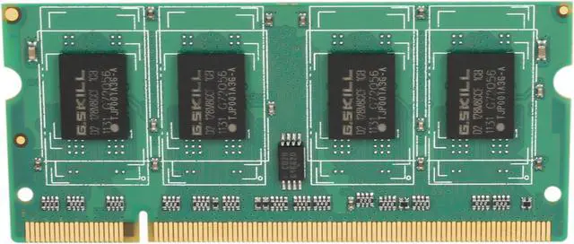 Alt view image 2 of 3 - G.SKILL 1GB 200-Pin DDR2 SO-DIMM DDR2 667 (PC2 5300) Laptop Memory Model F2-5300CL4S-1GBSA