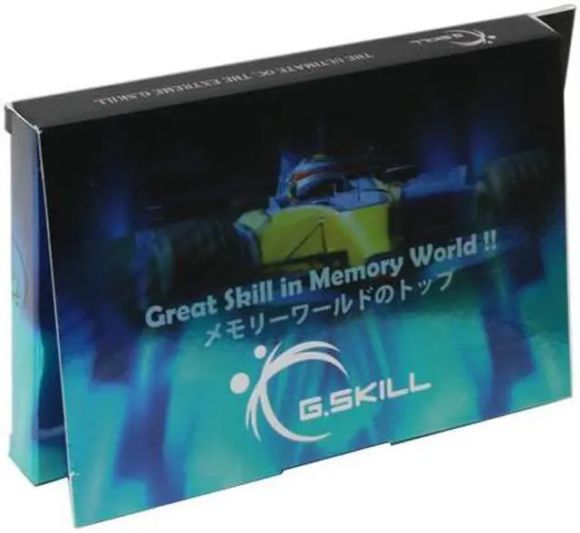 Alt view image 2 of 2 - G.SKILL 2GB (2 x 1GB) DDR3 1333 (PC3 10600) Dual Channel Kit Desktop Memory Model F3-10600CL9D-2GBPK