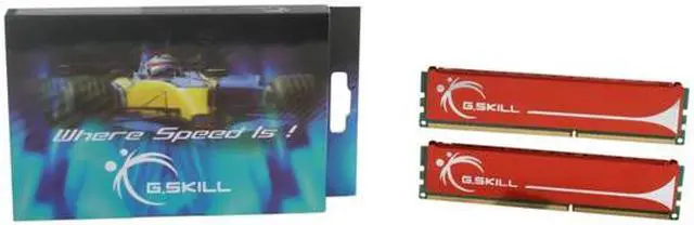 Alt view image 3 of 3 - G.SKILL 2GB (2 x 1GB) DDR3 1066 (PC3 8500) Dual Channel Kit Desktop Memory Model F3-8500CL7D-2GBNQ