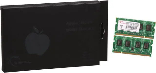Alt view image 3 of 3 - G.SKILL 3GB (2GB + 1GB) DDR2 667 (PC2 5300) Memory For Apple Notebook Model FA-5300CL5D-3GBSQ
