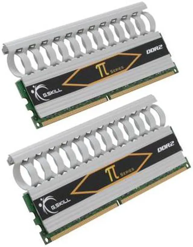 Main image of G.SKILL 2GB (2 x 1GB) DDR2 1066 (PC2 8500) Dual Channel Kit Desktop Memory Model F2-8500CL5D-2GBPI