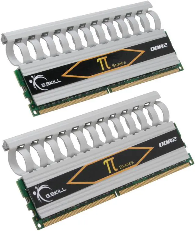 Main image of G.SKILL 4GB (2 x 2GB) DDR2 800 (PC2 6400) Dual Channel Kit Desktop Memory Model F2-6400CL5D-4GBPI