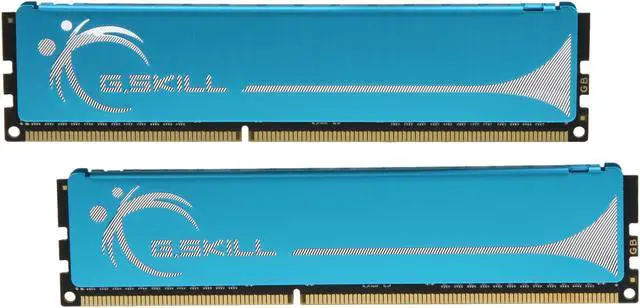 Main image of G.SKILL 4GB (2 x 2GB) DDR3 1333 (PC3 10600) Dual Channel Kit Desktop Memory Model F3-10600CL9D-4GBPK