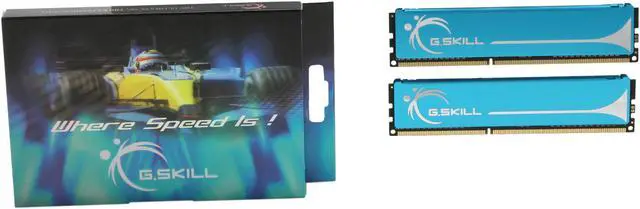 Alt view image 3 of 3 - G.SKILL 4GB (2 x 2GB) DDR3 1333 (PC3 10600) Dual Channel Kit Desktop Memory Model F3-10600CL9D-4GBPK
