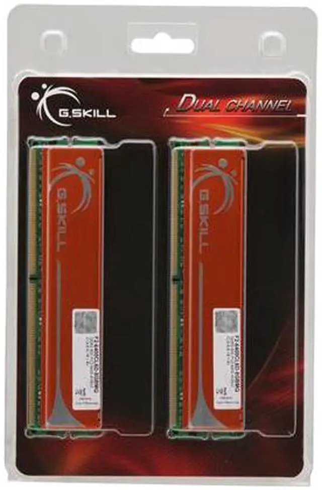 Alt view image 3 of 3 - G.SKILL 8GB (2 x 4GB) DDR2 800 (PC2 6400) Dual Channel Kit Desktop Memory Model F2-6400CL6D-8GBMQ