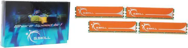 Alt view image 3 of 3 - G.SKILL 16GB (4 x 4GB) DDR2 800 (PC2 6400) Quad Kit Desktop Memory Model F2-6400CL6Q-16GBMQ