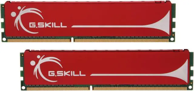 Main image of G.SKILL 2GB (2 x 1GB) DDR3 1600 (PC3 12800) Dual Channel Kit Desktop Memory Model F3-12800CL9D-2GBNQ