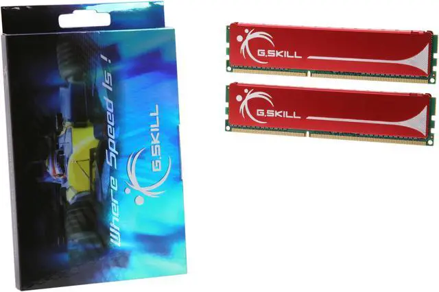 Alt view image 3 of 3 - G.SKILL 2GB (2 x 1GB) DDR3 1600 (PC3 12800) Dual Channel Kit Desktop Memory Model F3-12800CL9D-2GBNQ