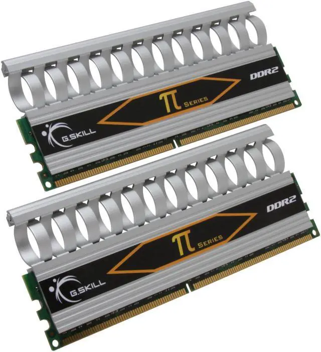 Main image of G.SKILL 4GB (2 x 2GB) DDR2 800 (PC2 6400) Dual Channel Kit Desktop Memory Model F2-6400CL4D-4GBPI