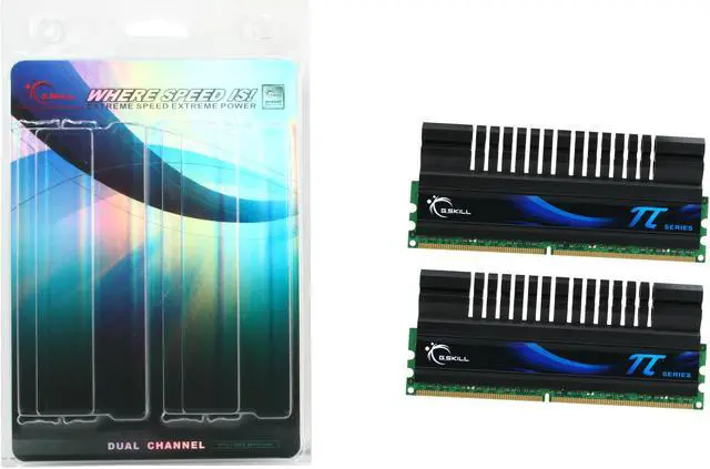 Alt view image 3 of 3 - G.SKILL 4GB (2 x 2GB) DDR2 1100 (PC2 8800) Dual Channel Kit Desktop Memory Model F2-8800CL5D-4GBPI