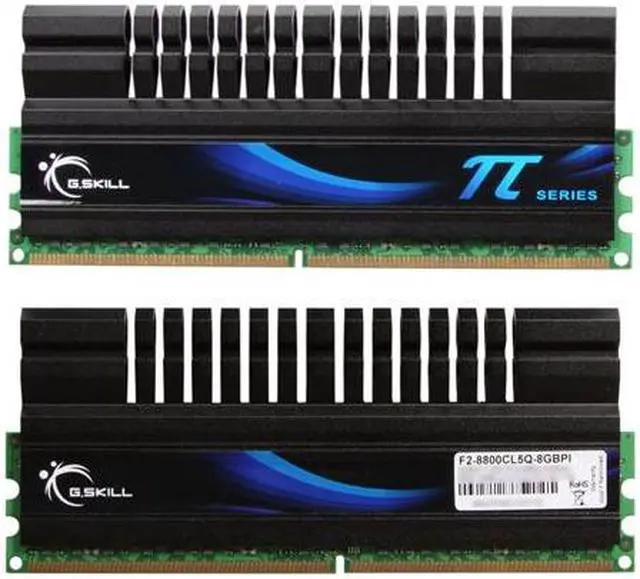 Alt view image 2 of 3 - G.SKILL 8GB (4 x 2GB) DDR2 1100 (PC2 8800) Quad Kit Desktop Memory Model F2-8800CL5Q-8GBPI