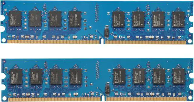 Alt view image 2 of 3 - G.SKILL 4GB (2 x 2GB) DDR2 800 (PC2 6400) Dual Channel Kit Desktop Memory Model F2-6400CL5D-4GBNT