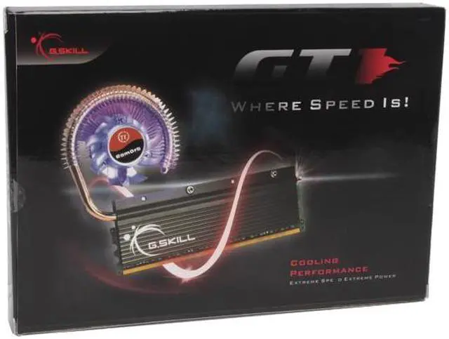 Alt view image 3 of 3 - G.SKILL GT1 4GB (2 x 2GB) DDR3 2000 (PC3 16000) Dual Channel Kit Desktop Memory Model F3-16000CL9D-4GBGT1
