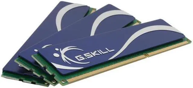 Main image of G.SKILL 3GB (3 x 1GB) DDR3 1600 (PC3 12800) Triple Channel Kit Desktop Memory Model F3-12800CL8T-3GBHK