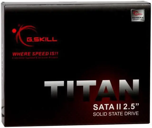 Alt view image 7 of 7 - G.SKILL TITAN Series 2.5" 128GB SATA II MLC Internal Solid State Drive (SSD) FM-25S2S-128GBT1