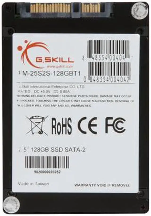 Alt view image 4 of 7 - G.SKILL TITAN Series 2.5" 128GB SATA II MLC Internal Solid State Drive (SSD) FM-25S2S-128GBT1