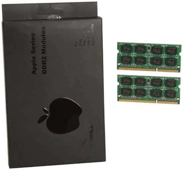 Alt view image 3 of 3 - G.SKILL 4GB (2 x 2GB) DDR3 1066 (PC3 8500) Memory for Apple Notebook Model FA-8500CL7D-4GBSQ