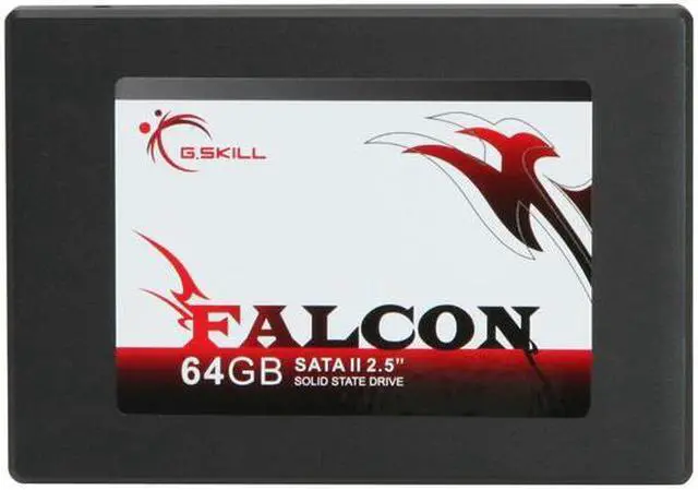 Alt view image 2 of 5 - G.SKILL FALCON 2.5" 64GB SATA II MLC Internal Solid State Drive (SSD) FM-25S2S-64GBF1